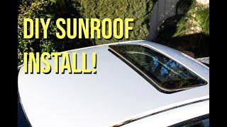 HOW TO INSTALL A SUNROOF! (SUBARU WRX)