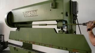 Verson 25 Ton x 8' Mechanical Press Brake