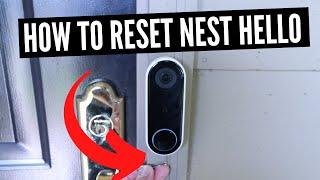 How To Factory Reset Nest Hello Doorbell