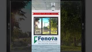 Experience the benchmark of weatherproof uPVC doors & windows by Fenova  #upvcprofile #upvc_windows