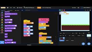 How to make a Tile Scrolling Platformer in Scratch [1]