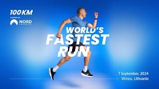 The World's Fastest Run powered by Nord Security. Commentary in English