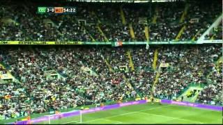 58,000 Celtic Fans doing the Huddle