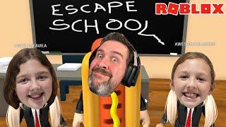 Escape the School Obby - School's out for SUMMER! Fun Family Gaming w/ Ava Isla & Olivia