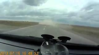 SCARY near accident in Russia - вблизи автомобильной аварии