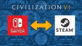 Civilization VI - Cross-Platform Cloud Saves (Steam and Nintendo Switch)