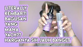 FINAL BATTLE SETTING SPRAY - URBAN DECAY ALL NIGHTER VS STUDIO TROPIK DREAM SETTER - MNM