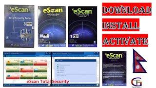 Best antivirus Download, Install and Activate// E-scan Total security Antivirus download, install//