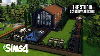 THE STUDIO: Scandinavian House | The Sims 4 (Speed Build) | No CC