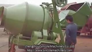 easy operating shotcrete mixer JZC350
