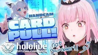 【Hololive TCG】Ready for a SIGNED CARD!! Also pulling my OWN rares?! Let's Gacha! #calliolive