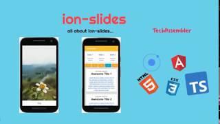 Ionic 5 - 06 Ion-Slides