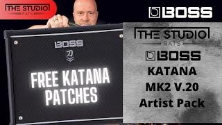 Free Boss Katana Artist Pack 2023