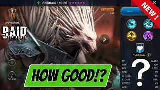 How Good is Sniktraak!!!???   Raid: Shadow Legends