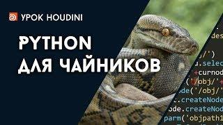 Урок Houdini "Python для чайников" (RUS)