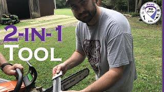 #54- Stihl's 2-in-1 File Guide tutorial #purplecollarlife