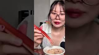 มันส้มอีหลีเด้ออออ อร่อยแบบแซ่บหลาย รูบาร์บ ผักของตปท  #pingpantira #ผิงกินอาหาร