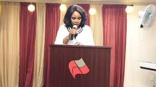 Pastor Nomthi Odukoya at @ Fountain Of Life Grace spring MD,U.S.A