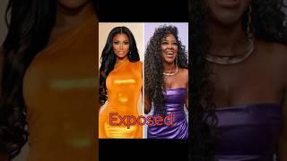 Brit Eady exposed as an escort by Kenya  Moore! #KenyaMoore #BritEady #rhoa #bravo #bravotv #shorts