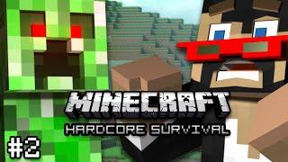 Minecraft: Hardcore Survival Let's Play Ep. 2 - DEAD END KING