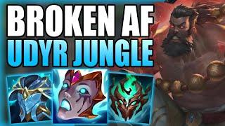 RIOT MADE UDYR JUNGLE INSANELY BROKEN AFTER ALL THE ITEM CHANGES! - League of Legends Guide