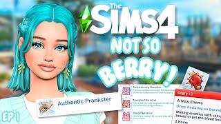 EP #1 NOT SO BERRY CHALLENGE!! | The Sims 4