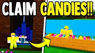 how to GET CANDY!! | Build a boat for Treasure ROBLOX