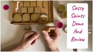 SASSY SAINTS NAIL KIT | IS IT REALLY THAT GOOD? | RAVISHING ROSE DEMO AND REVIEW | #sassysaintsnails