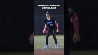 Pottstown Scout Team PLAYS A LEFTY AT SHORTSTOP MIC’D UP AGAIN! #shorts