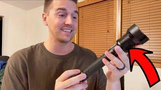 OMALIGHT Rechargeable LED Flashlight, XHP90.2 Tactical Flashlight - Review