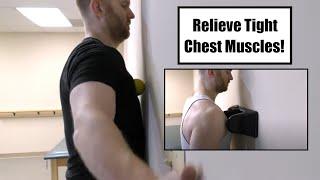 How to Release Pec Muscle - Foam Roller, Lacrosse Ball, and Pso Rite