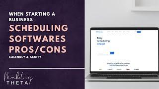 How to pick a scheduling software when starting a business (Calendly vs. Acuity)