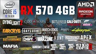RX 570 4GB Test in 30 Games in 2022