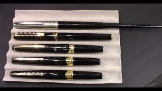 Five Pens from eBay from Japan Pilots & Platinum Pocket Pens