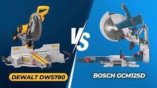 Dewalt DWS780 Vs Bosch GCM12SD - Comparing Miter Saws