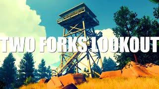 Firewatch Ambience (2 Hours? / No Music) Two Forks Lookout