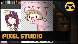 Pixel Studio - Как рисовать по клеточкам пиксель арт на Android и IOS. Обзор и гайд by Artalasky