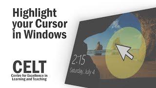 Highlight Your Cursor / Pointer for Screen Shares and Screen Casts