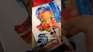 Story behind the artwork #paintingprocess #inspiration #justpaint #painting #visualart #finland #art