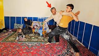 **"In the Shadow of Fear: Ali's Unwavering Defense of Sakina's Children Against the Evil Man"**