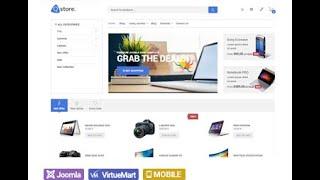 Q Store Joomla Shopping Cart Template