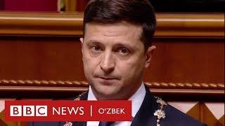 Украина Президенти Зеленский: Портретимни кабинетингизга османг!  - BBC Uzbek