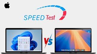 macOS Sequoia vs Windows 11 on a Mac | Speed Test