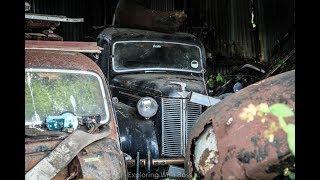 Abandoned Secret Car Graveyard With Incredible Classic Cars - Best Barn Finds (100K Classics) WOW