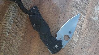 Тест ножа SPYDERCO NATIVE 5 на продуктах #spydercoknives #ножи #нож