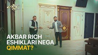 Akbar Rich eshiklari nega qimmat? | Hamza filialimizdan intervyu