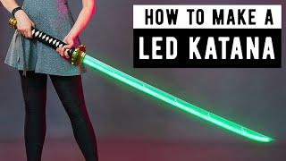 I built a LED KATANA in 7 days! 