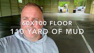 110 YARD POLE BARN FLOOR