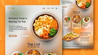 Complete Responsive Restaurant Website using Reactjs + Tailwind | Build & Deploy