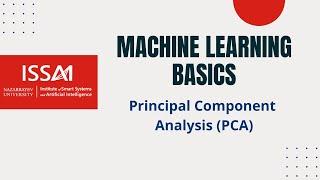 Machine Learning Basics: Principal Component Analysis (PCA)